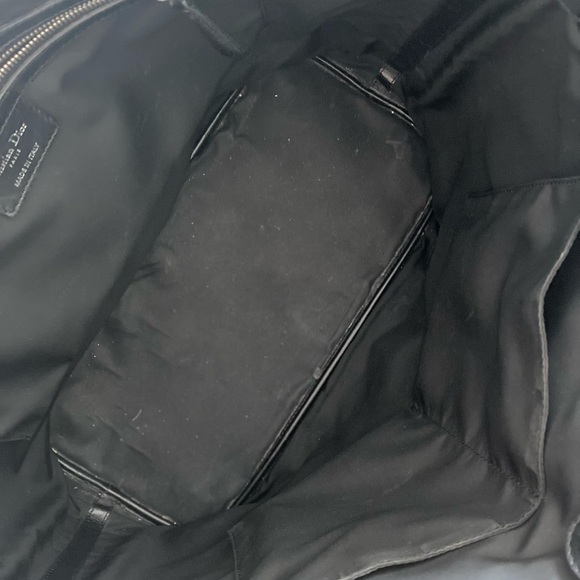 Jumbo Dior Patent Leather tote bag Silver detail - Picture 6 of 8